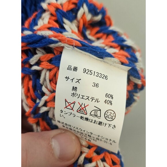 MIHARA YASUHIRO Distressed Knit Sweater Set Size 36 (US 6) Abstract Asymmetric - Picture 11 of 12